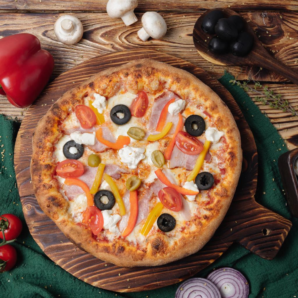 я хочу пиццу песто с пепперони и сосисками так же хочу другую с оливками фото 75