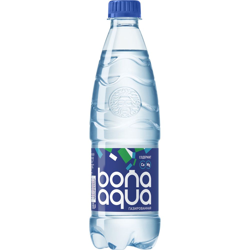 Вода газ BONA AQUA 0,5 газ