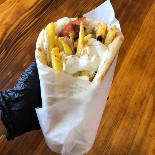 Гирос со свининой (завернутый)