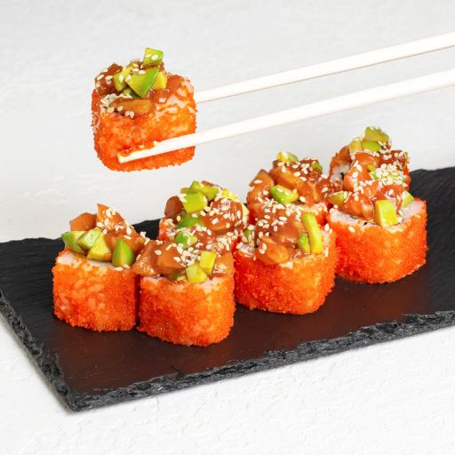 РОЛЛ ТАР-ТАР с лососем