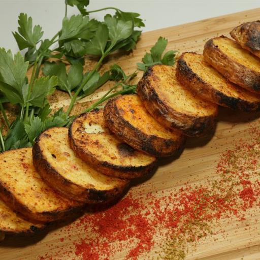 Картофель на мангале