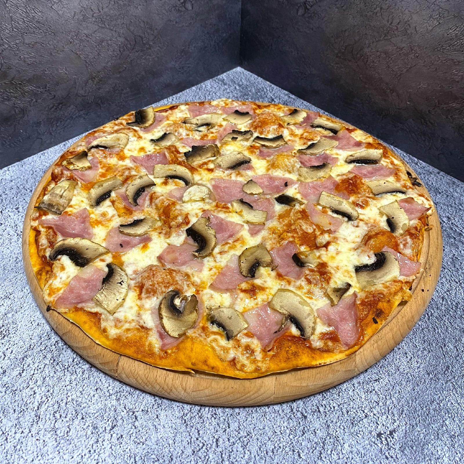 цезарь пицца с ветчиной и грибами 420г фото 104