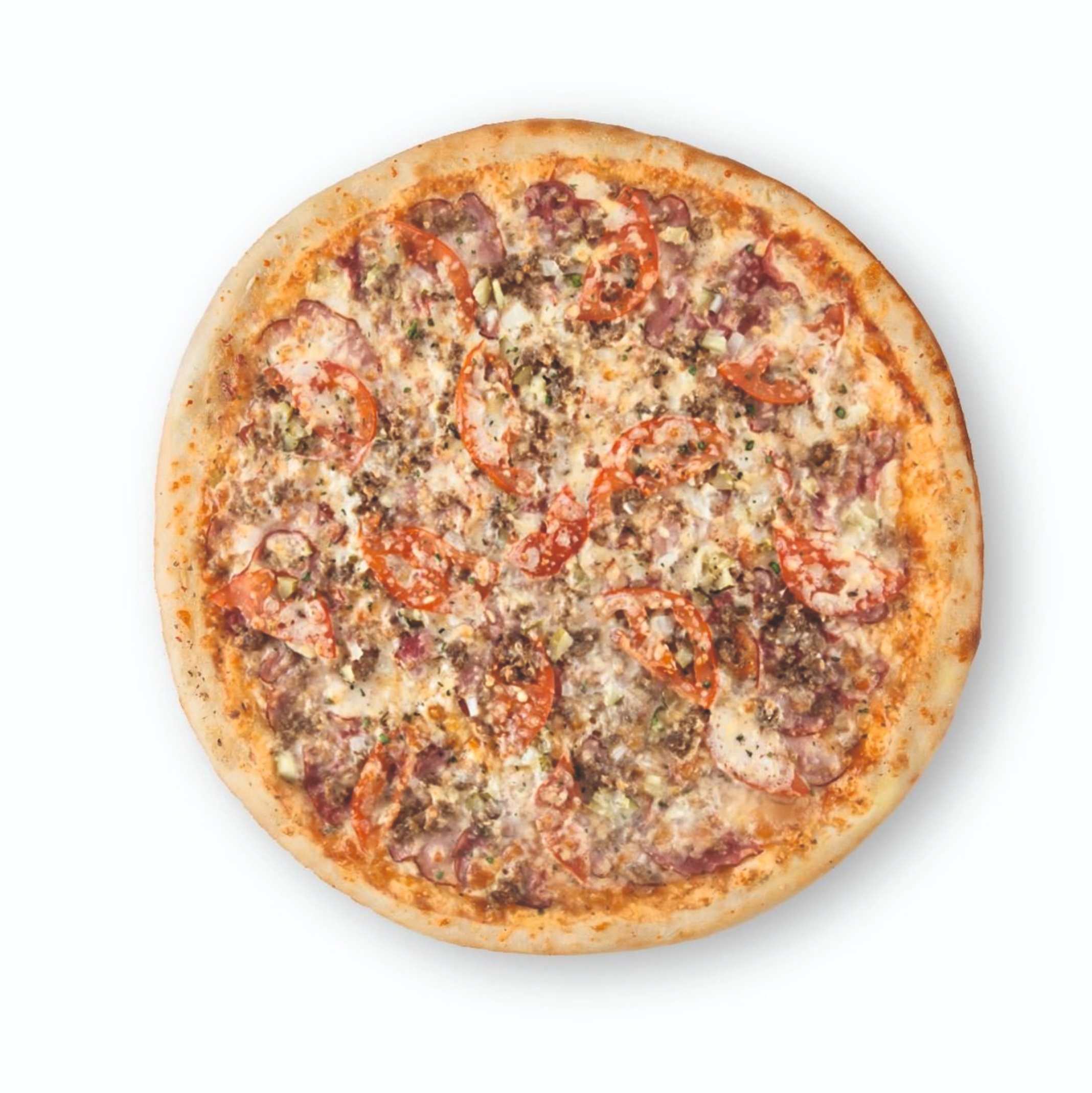 пицца охотничья на белом фоне фото 109