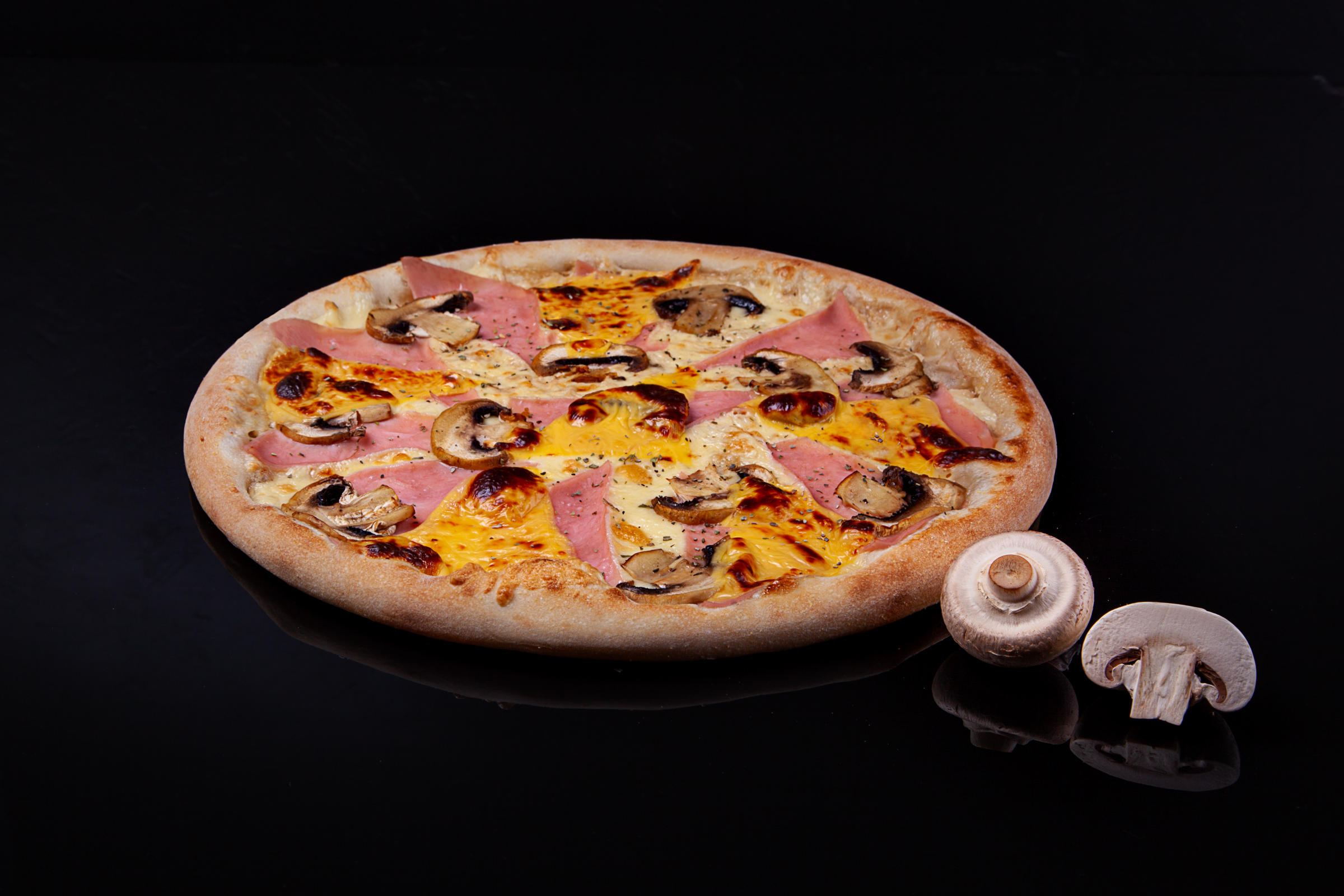 пицца грибная с ветчиной калорийность фото 112