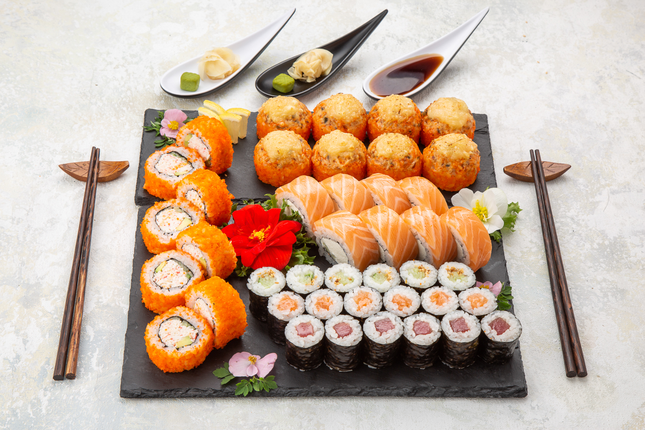 Доставка наборов суши в спб с доставкой фото 8